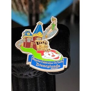 Peter Pan Pin Brooch Mickey DISNEY LAND Resort "Happiest Celebration on‎ Earth"